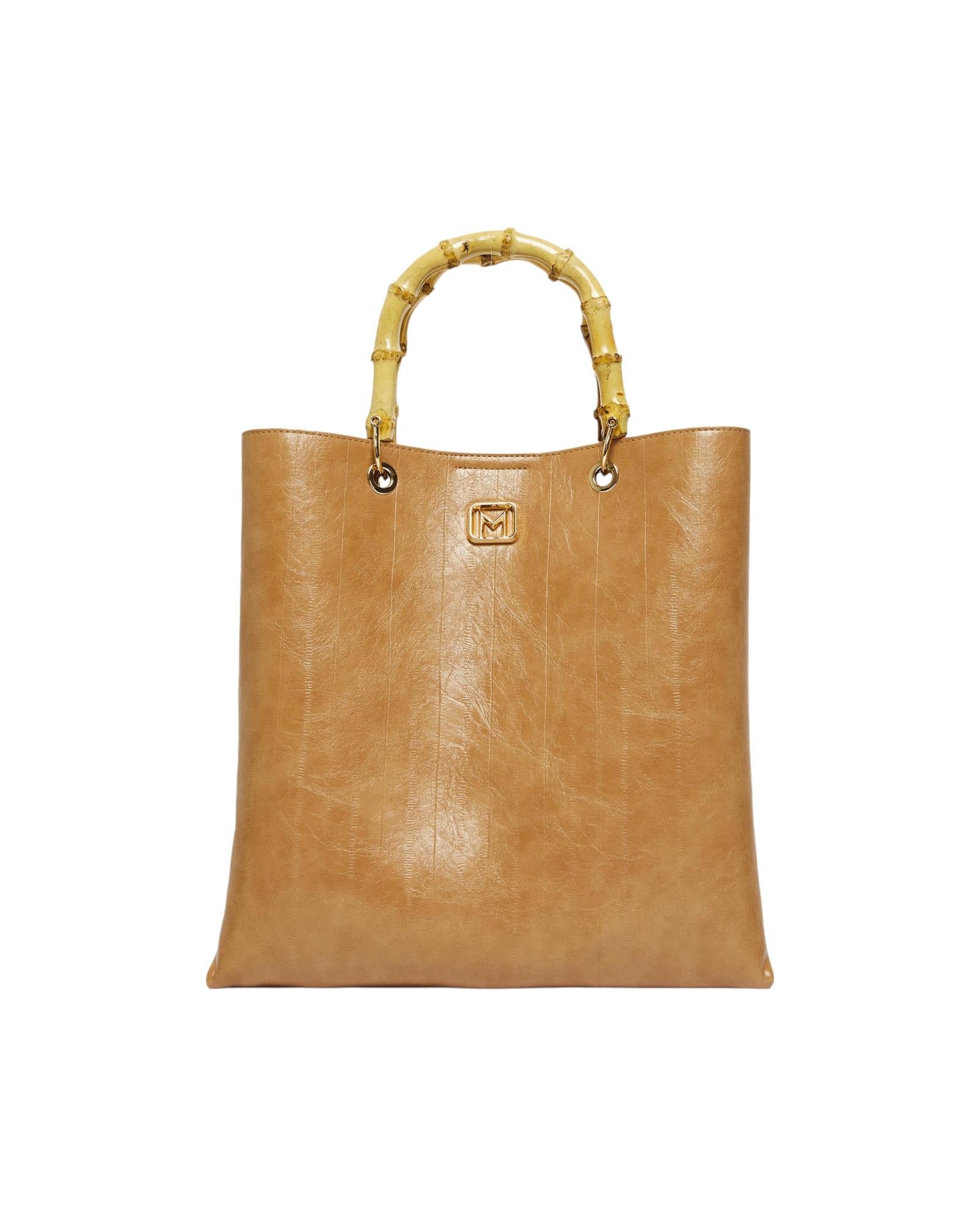 Shopper in tessuto spalmato Cammello EGUALE 002 MARELLA