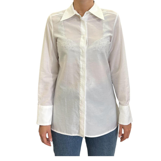 Camicia Donna slim Bianco VIADANA 001 MARELLA 