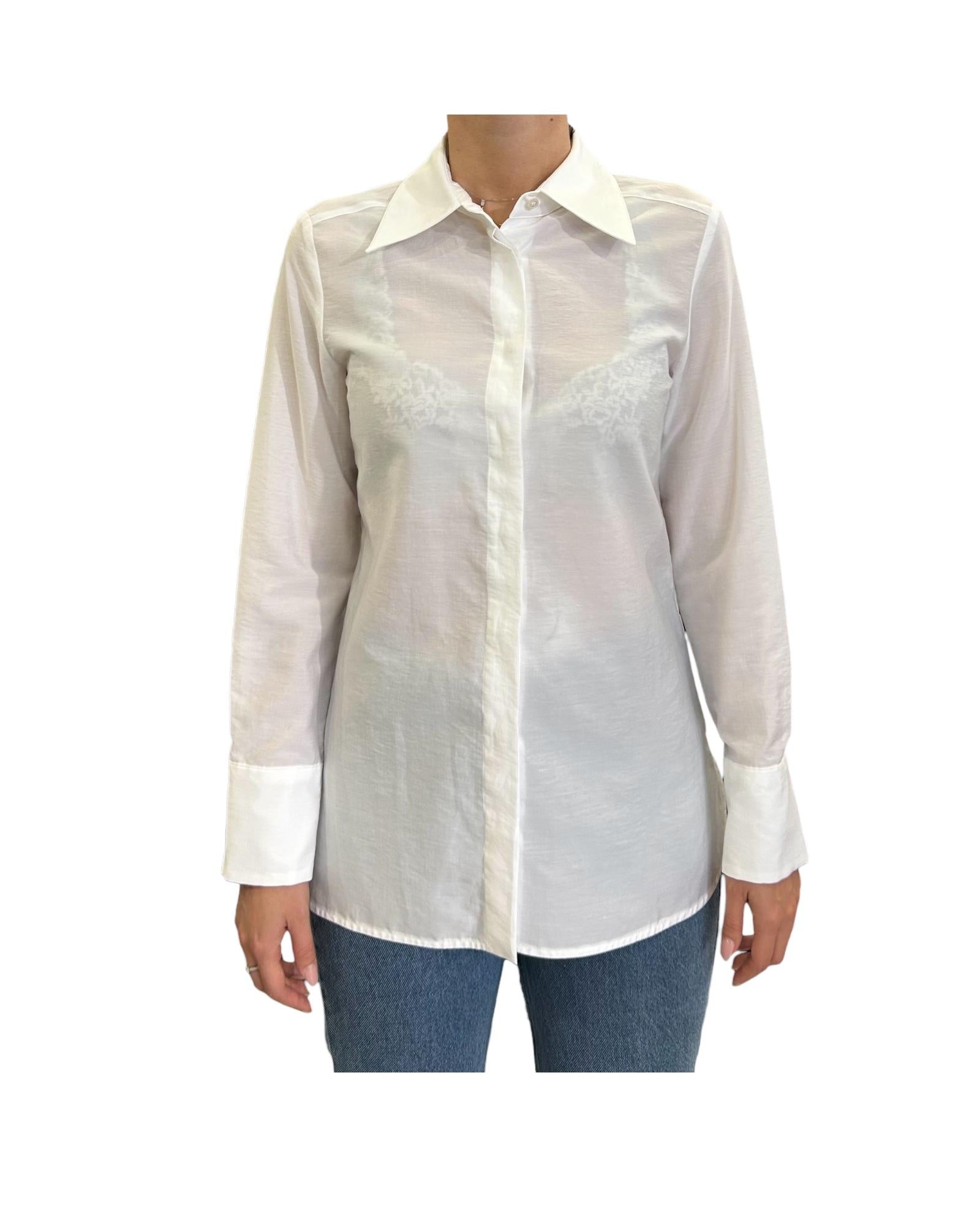 Camicia Donna slim Bianco VIADANA 001 MARELLA 