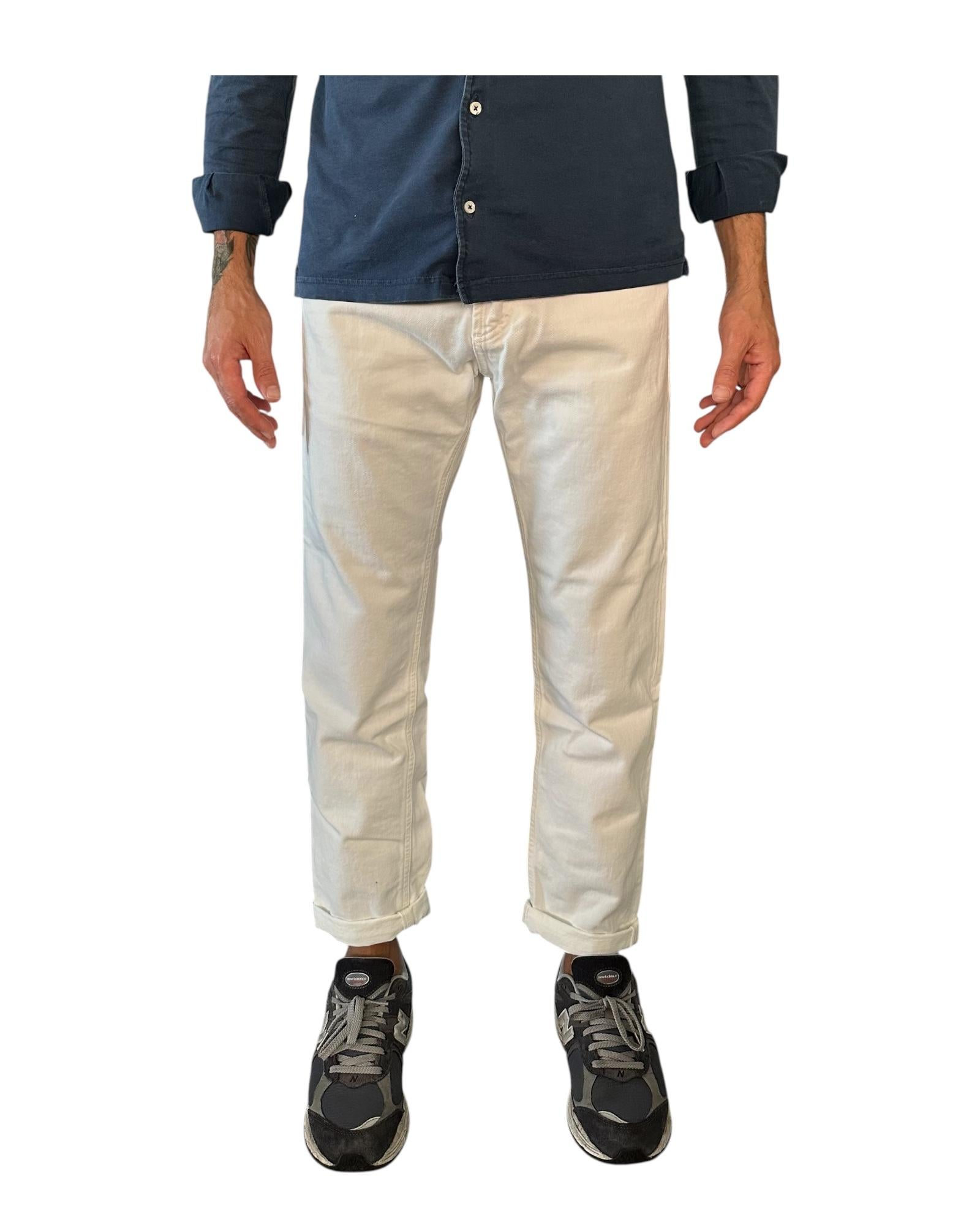 Jeans Danny regular cropped Panna DANNY RIGID BULL BULL PANNA UNIFORM