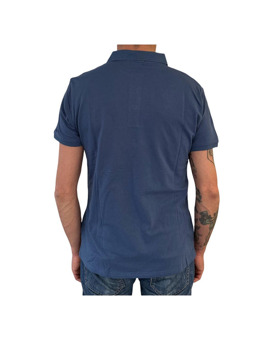 Polo in cotone Blu POLO COTONE BLU RE.VI.VAL 