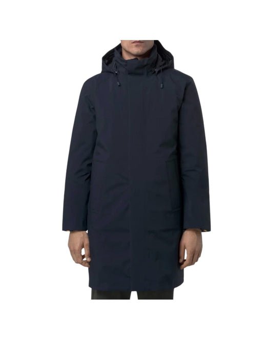 Giacca Thomal lunga da uomo Navy K7136IW AR0 K-way 
