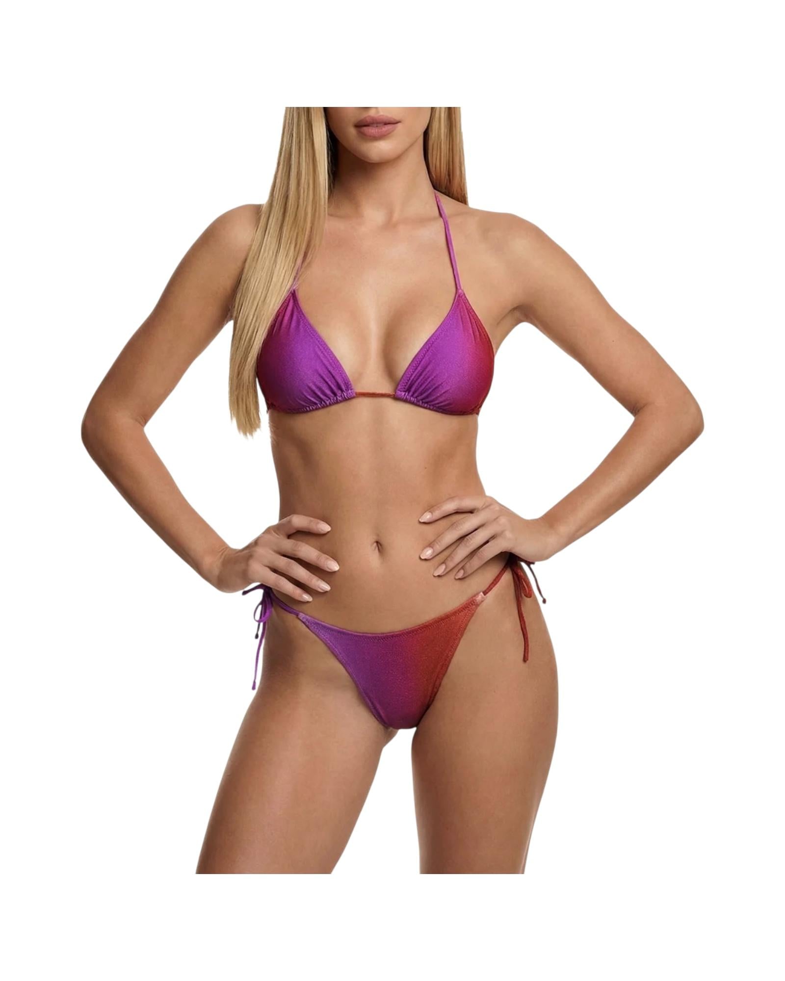 Costume Donna Viola e arancio SW1850 VIOLA ARANCIO F**K 
