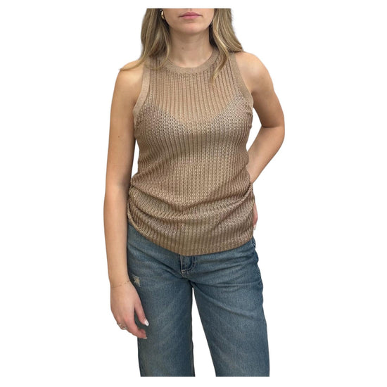 Canotta in maglia traforata Terra RNO Q035 099 HAVEONE 
