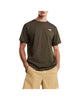 T-shirt Evolution simple dome New taupe green