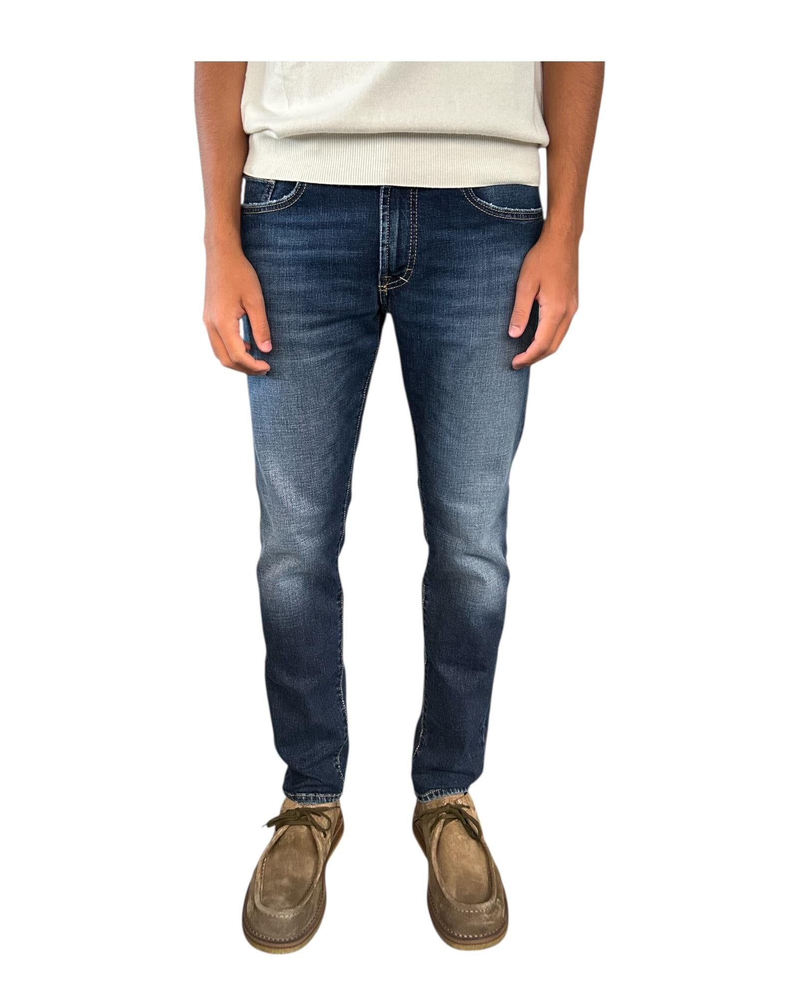 Jeans slim Stone 048 MOD 5 SLIM STONE MODFITTERS 