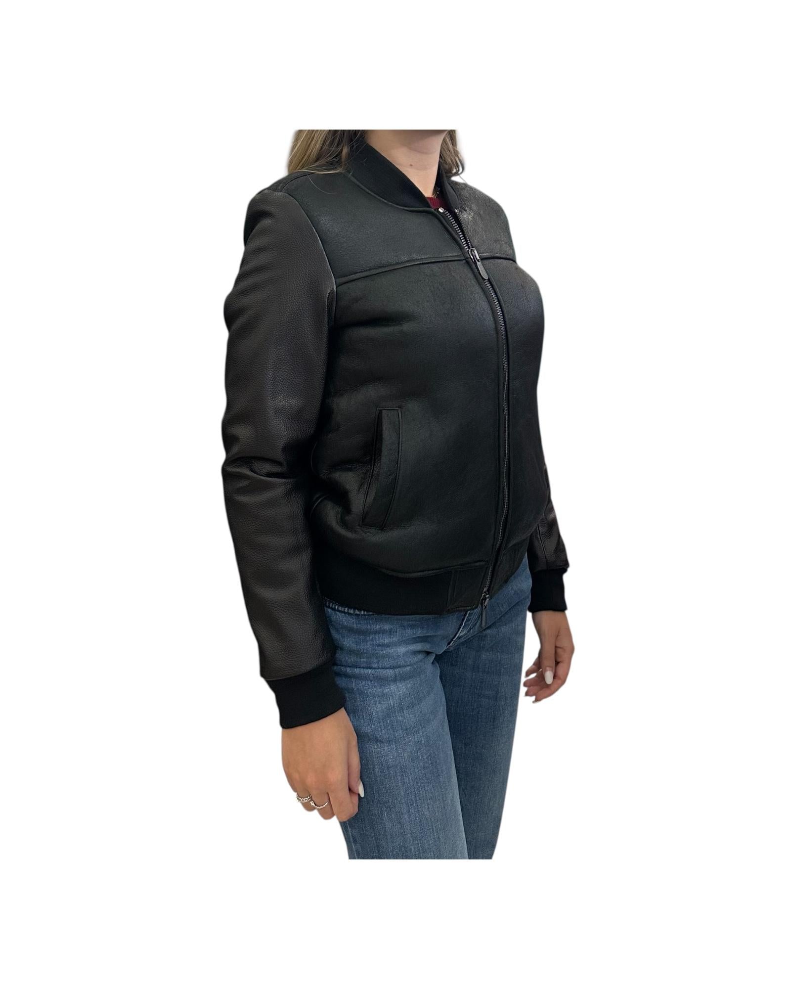 Montone Nero Donna P747WENDY MONTONE NERO BLUsotto 