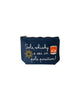 Pochette Aline Vacanze pole position Velluto blu