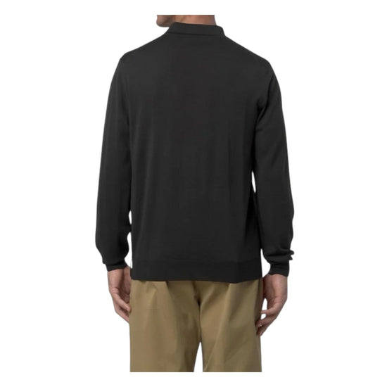 Maglione in lana merino con colletto polo Grey shadow K2131UW 133 K-way 