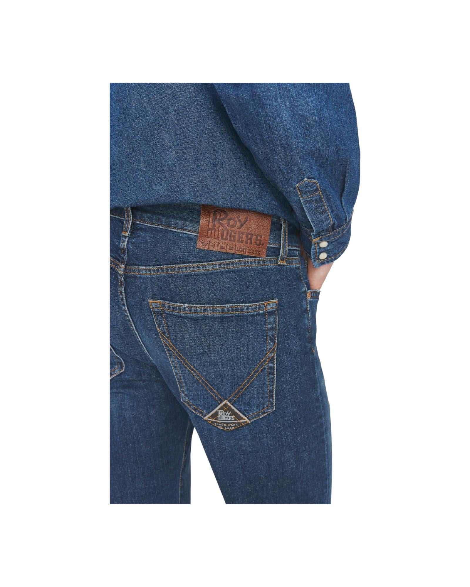 Jeans slim 517 Wash 52 RRU075CH422748 C0999 ROY ROGER'S 
