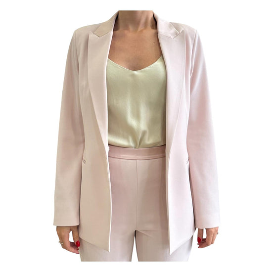 Blazer Rosa Dettagli Raso TD0237 ROSA VICOLO 