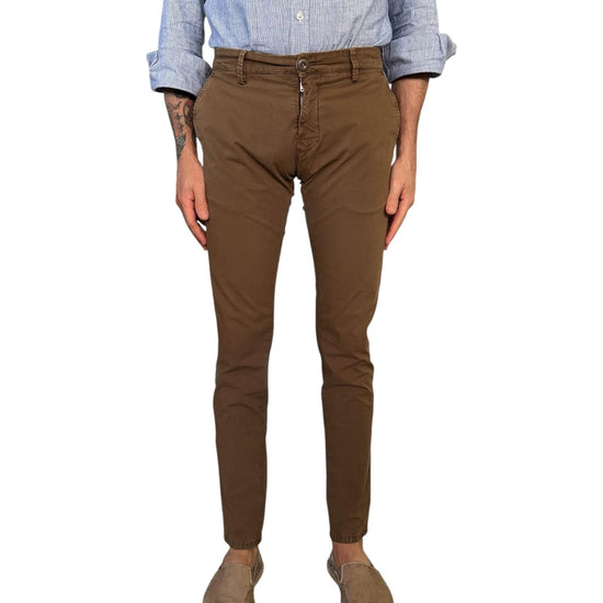 Pantalone Soho Popeline Jungle 002 SOHO POPELINE JUNGLE MODFITTERS 