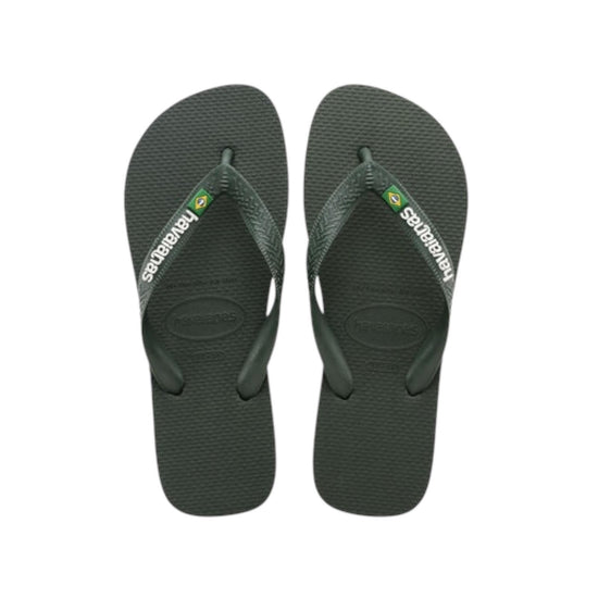 Havaianas Brasil Logo Green olive 64022000 GREEN OLIVE HAVAIANAS 