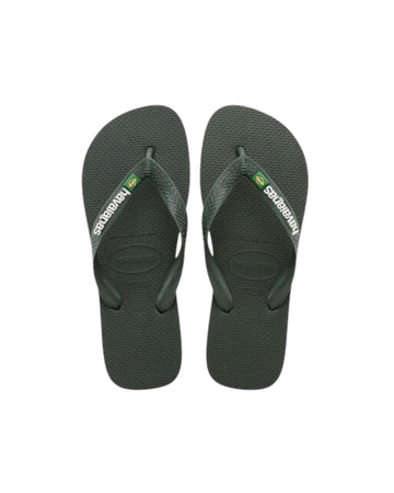 Havaianas Brasil Logo Green olive 64022000 GREEN OLIVE HAVAIANAS 