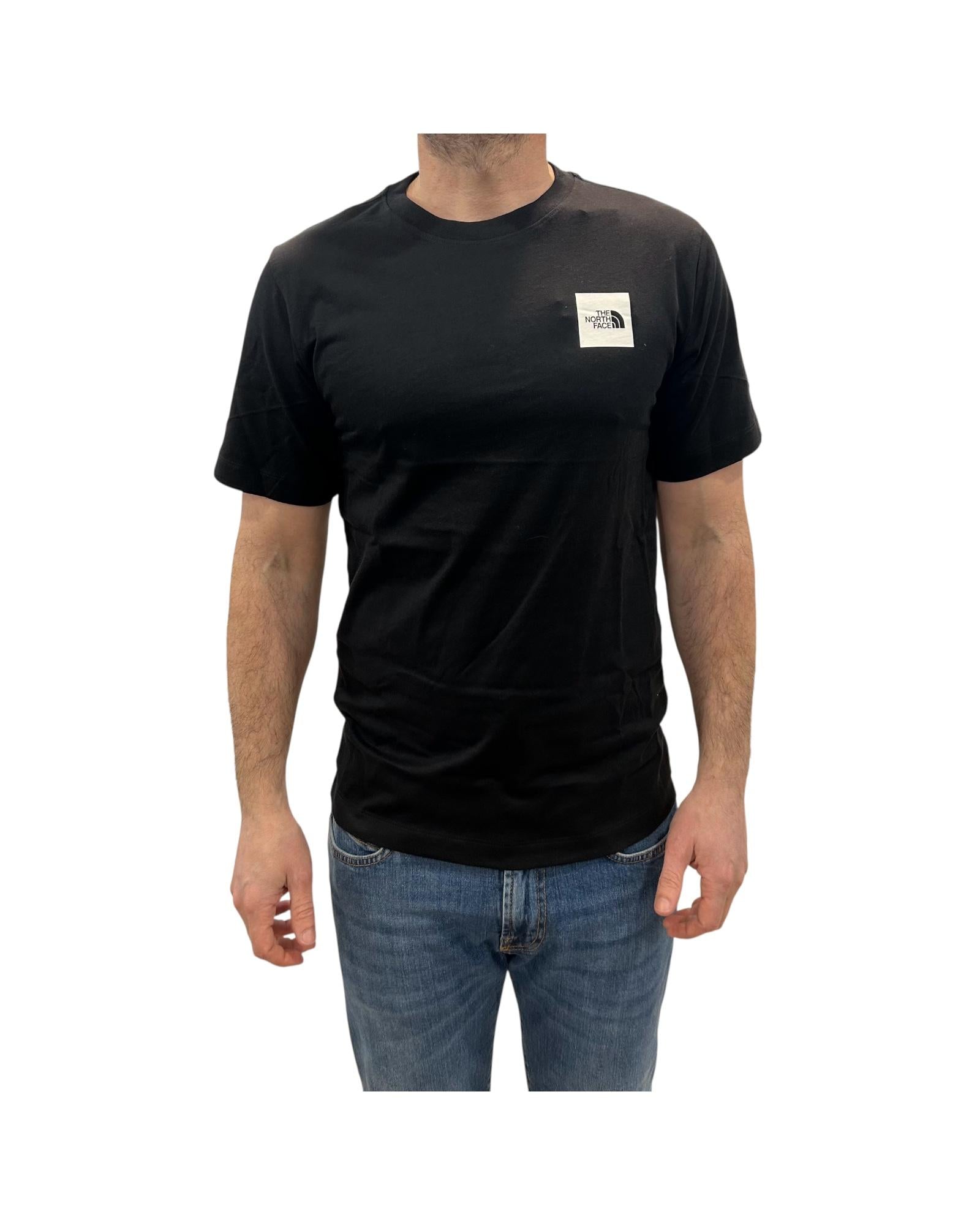 T-shirt Evolution Box Half dome Black M EVO BOX HD BLACK THE NORTH FACE 