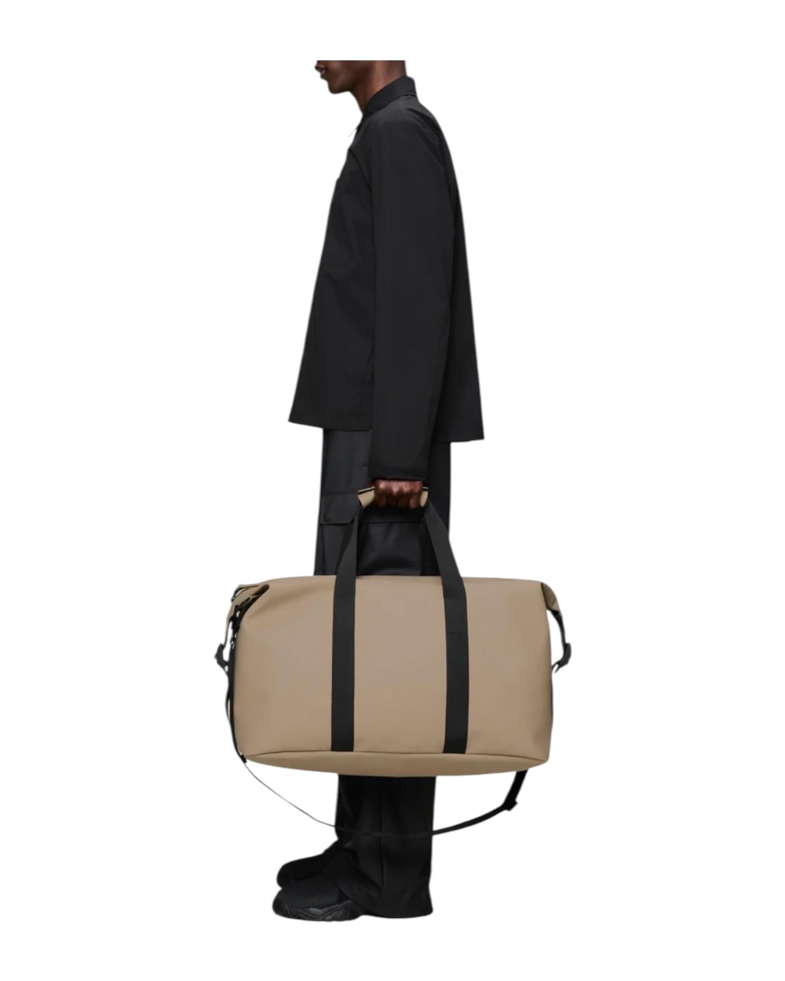 Hilo Weekend Bag Media Beige RA14200 BEI RAINS 