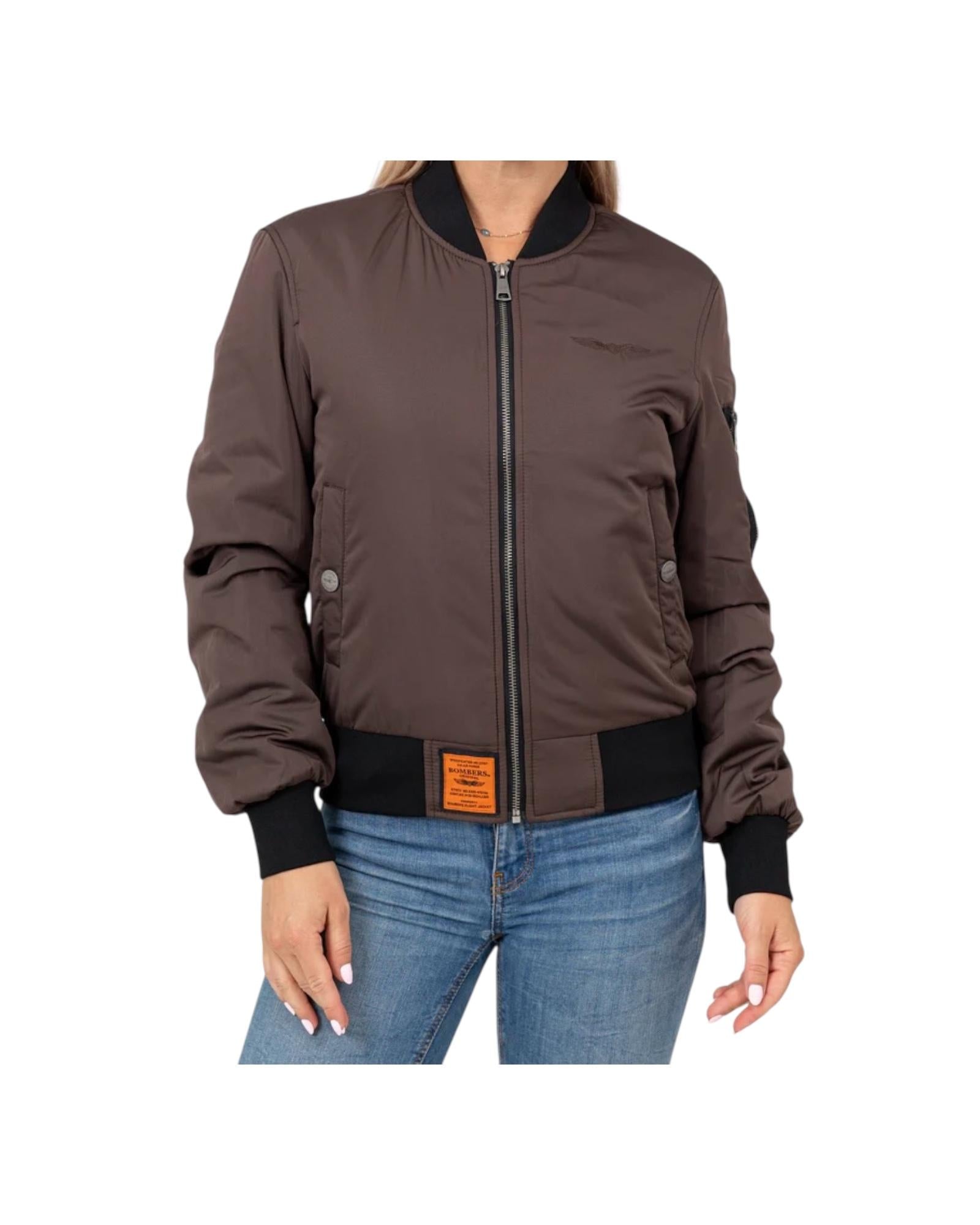 Giacca Max Brown BWMAXF5 BRO BOMBERS ORIGINAL 