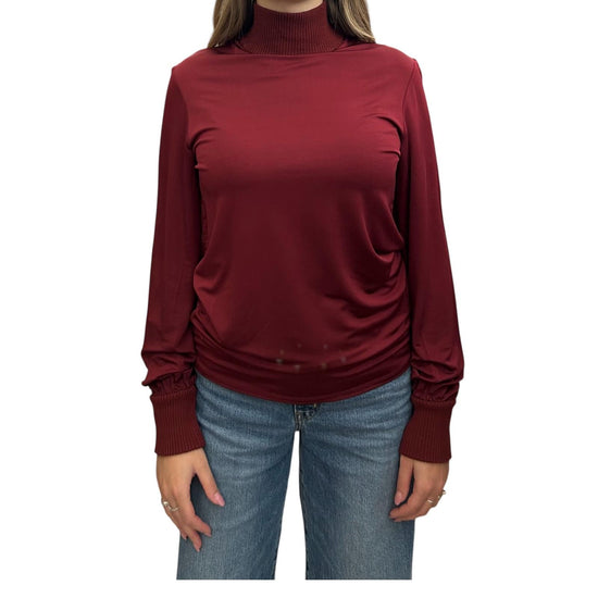 Blusa in viscosa Bordeaux QUASAR 002 MARELLA 