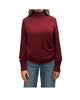 Blusa in viscosa Bordeaux