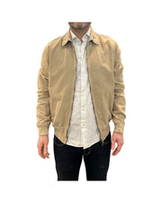 Bomber misto lino Hamilton Sand