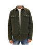 Overshirt in fustagno Green