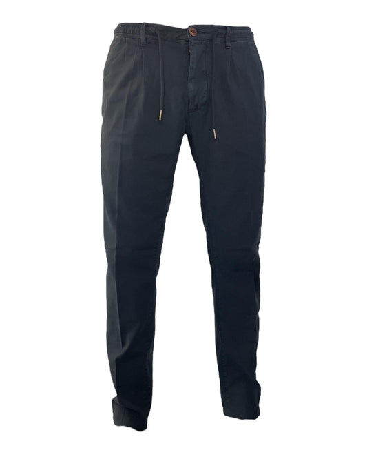 Pantalone Bristol misto lino Stone 019 BRISTOL MISTO LINO OLD DARK NAVY MODFITTERS 