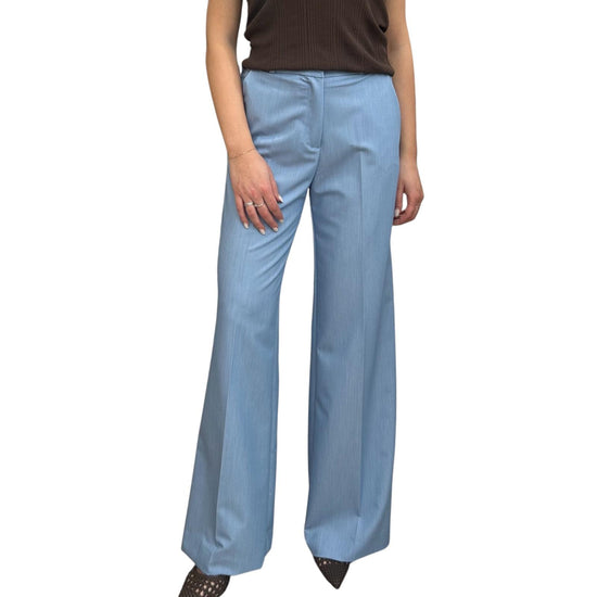 Pantalone Palazzo Azzurro PCB Q063 AZZURRO HAVEONE 