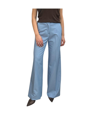 Pantalone Palazzo Azzurro PCB Q063 AZZURRO HAVEONE 