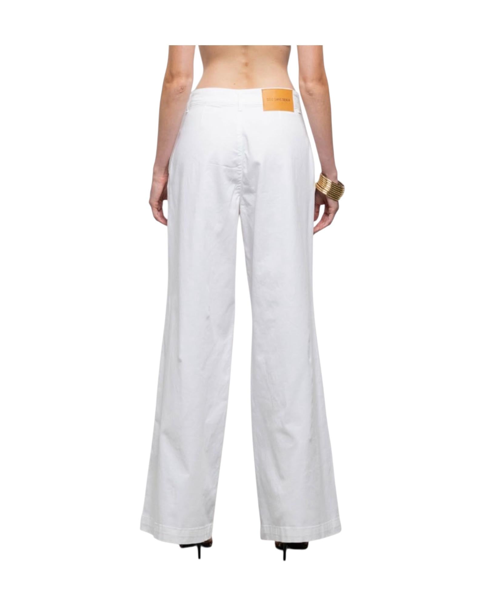 Jeans Selene Palazzo Bianco SELENE 15 BIANCO GOD SAVE DENIM 