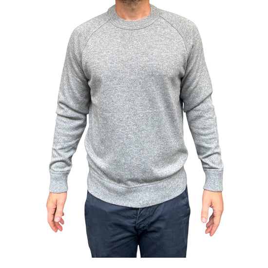 Maglione taglio felpa Mid grey W9009 MID GREY BL'KER 