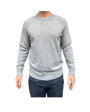 Maglione taglio felpa Mid grey