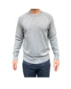 Maglione taglio felpa Mid grey