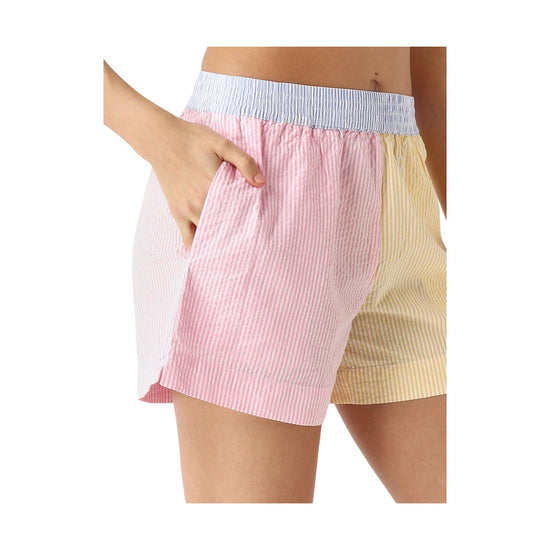 Shorts in cotone Multicolor MEA002 00721L MC2 SAINT BARTH 