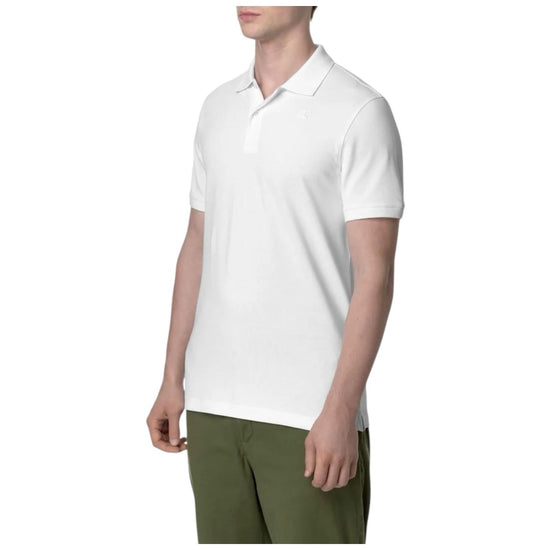 Polo piquet White K5127BW 001 K-WAY 
