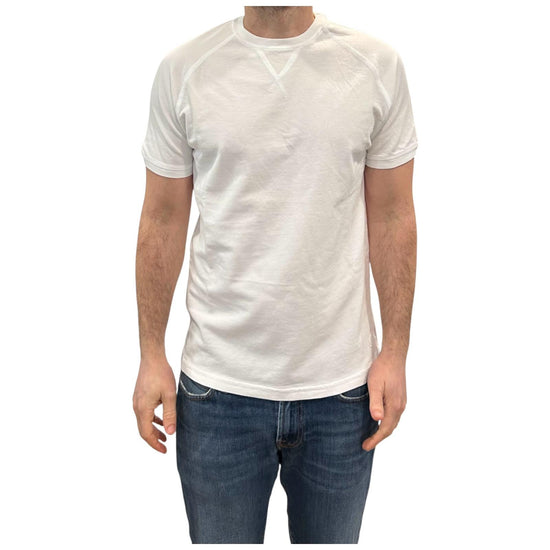 T-shirt Uomo Salem Raglan Piquet White 1006 03 WHITE BL'KER 