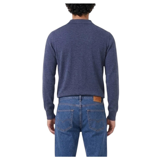 Polo manica lunga Blu denim POLO MANICA LUNGA BLU DENIM RE.VI.VAL 