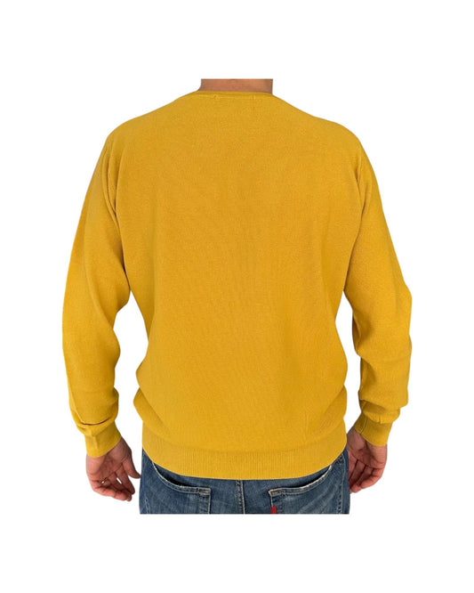 Maglia uomo in cotone giallo MAGLIE UOMO GIALLO RE.VI.VAL 