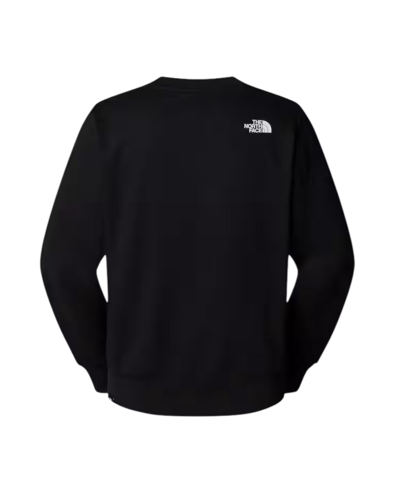 Felpa Simple Dome Black Uomo NF0A89FB BLACK THE NORTH FACE 