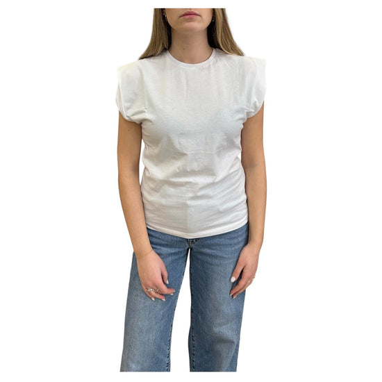 T-shirt con ricamo posteriore White TRUE JSOC24 IMPURE 