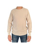 Maglia uomo in cotone panna