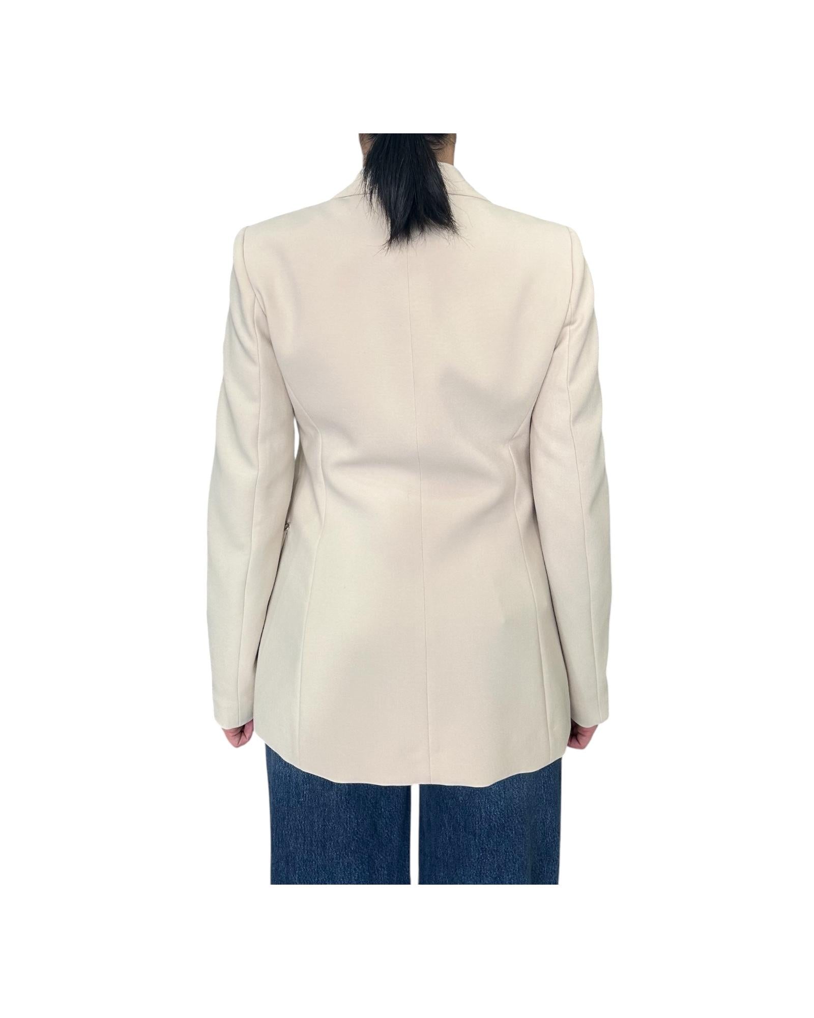 Blazer monopetto Ecru LIM DG6026 ECRU OTTOD'AME