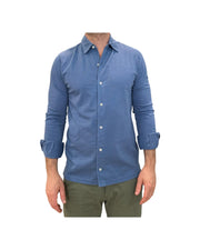 Camicia uomo Seaport fiammata Royale