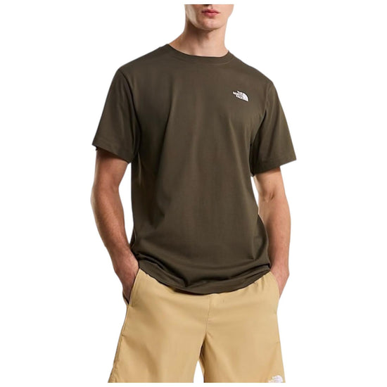 T-shirt Evolution simple dome New taupe green M EVO SD REG GREEN THE NORTH FACE 