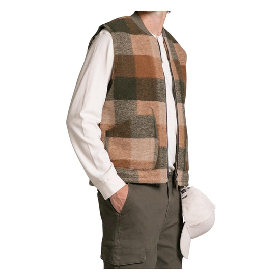 Gilet Terry Military check TERRY CHECK MWB246 IMPURE 