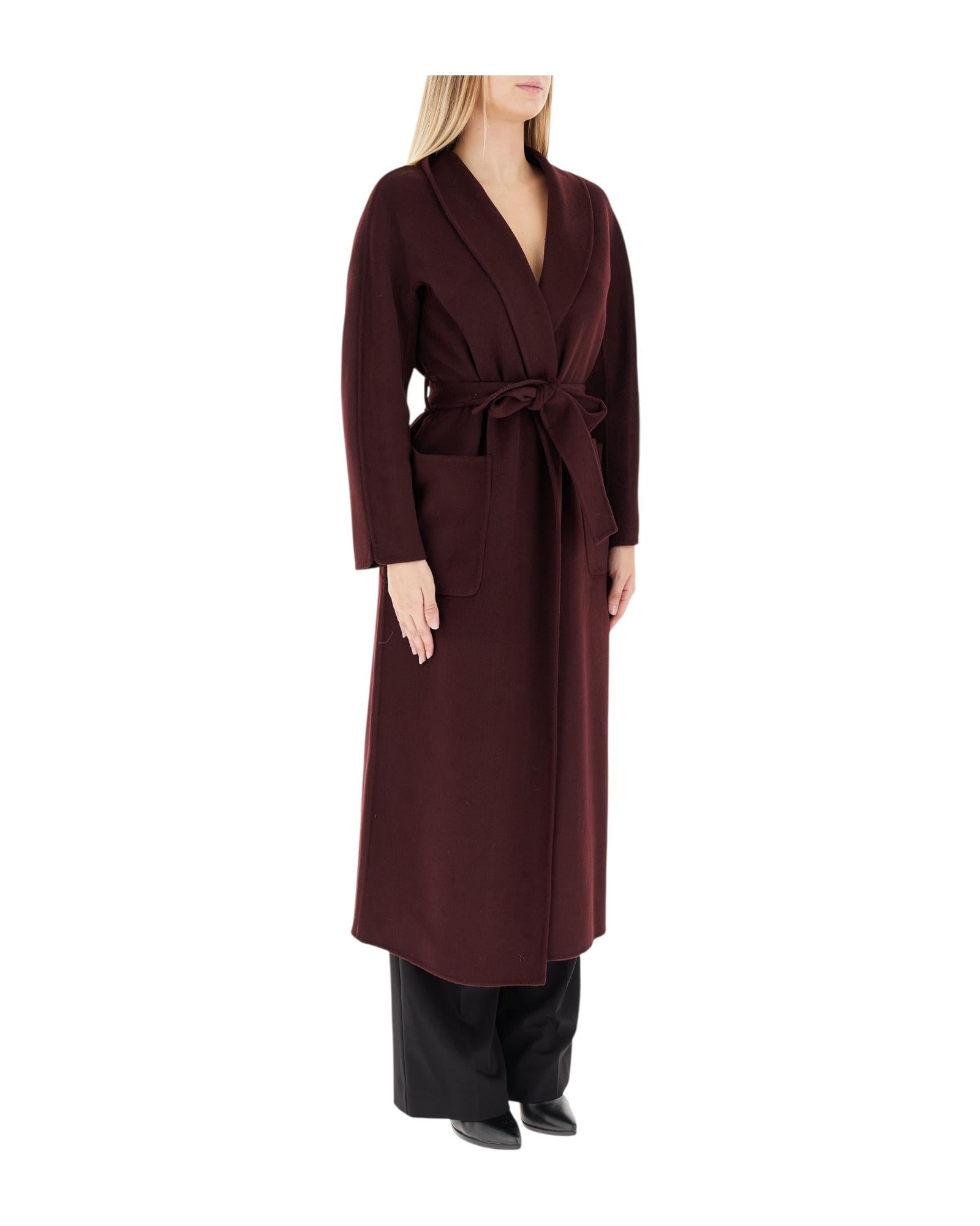 Cappotto misto lana con cintura Chianti TF0004 CHIANTI VICOLO
