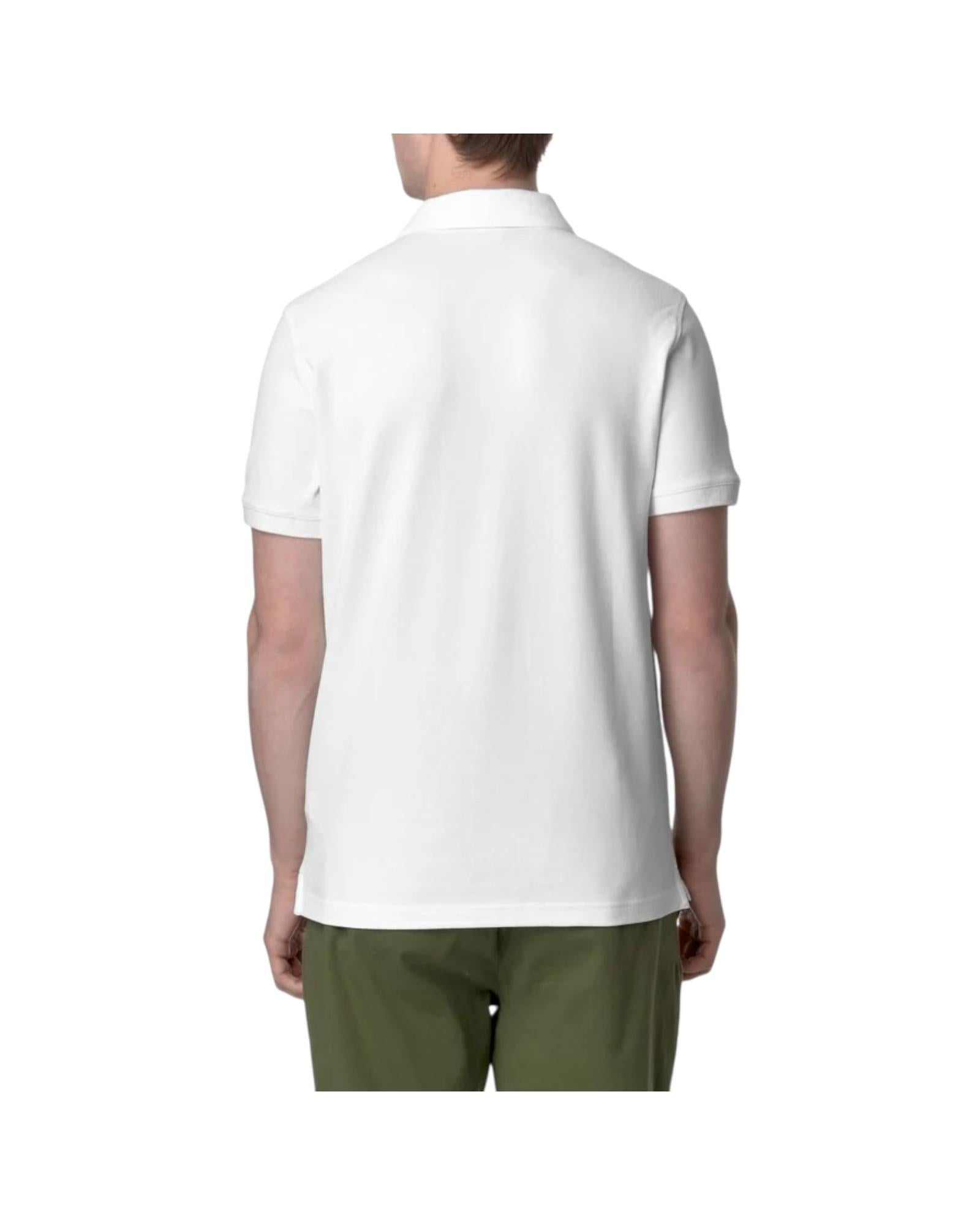 Polo piquet White K5127BW 001 K-WAY 