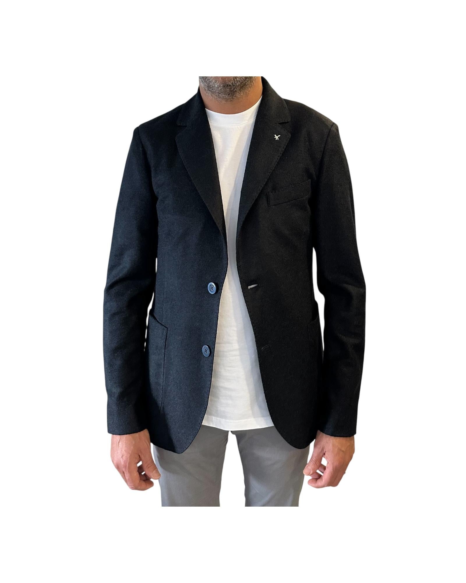 Blazer ALAN a due bottoni Blu navy A312ALAN60L100 799 AT.P.CO 