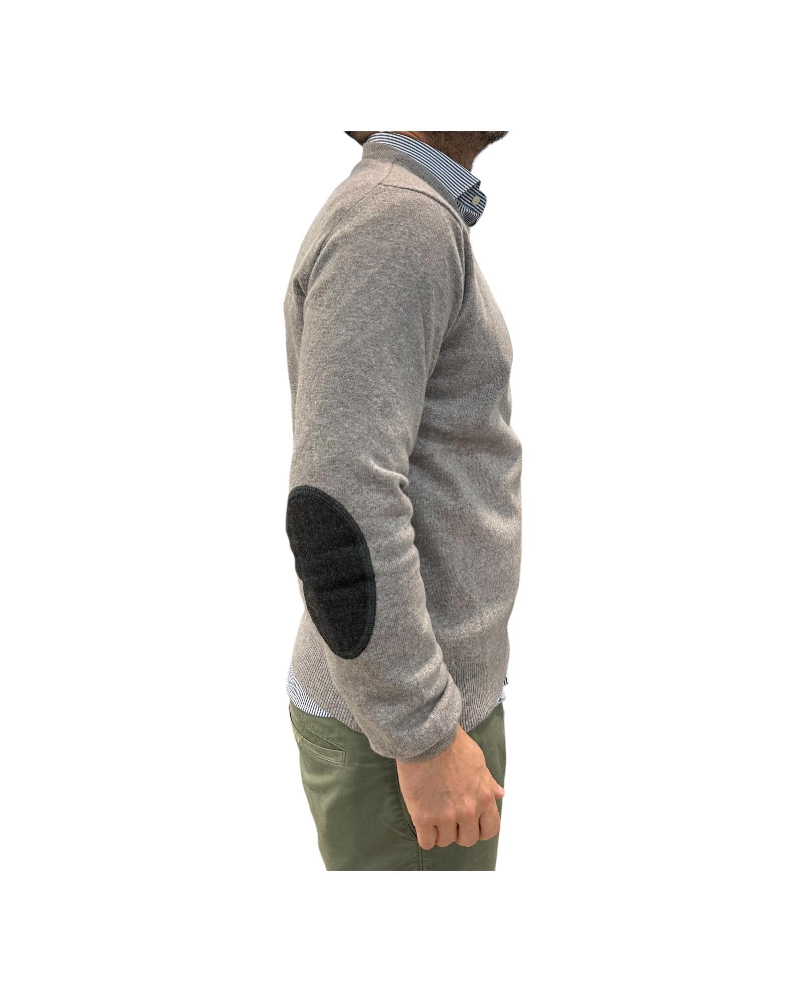 Maglione girocollo Grigio 15055T 114 RETOIS 