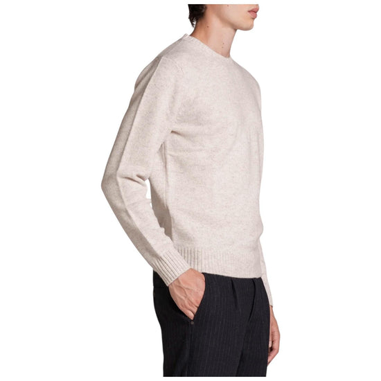 Maglione in moulinè Ecru DUKE WN7C56 IMPURE 