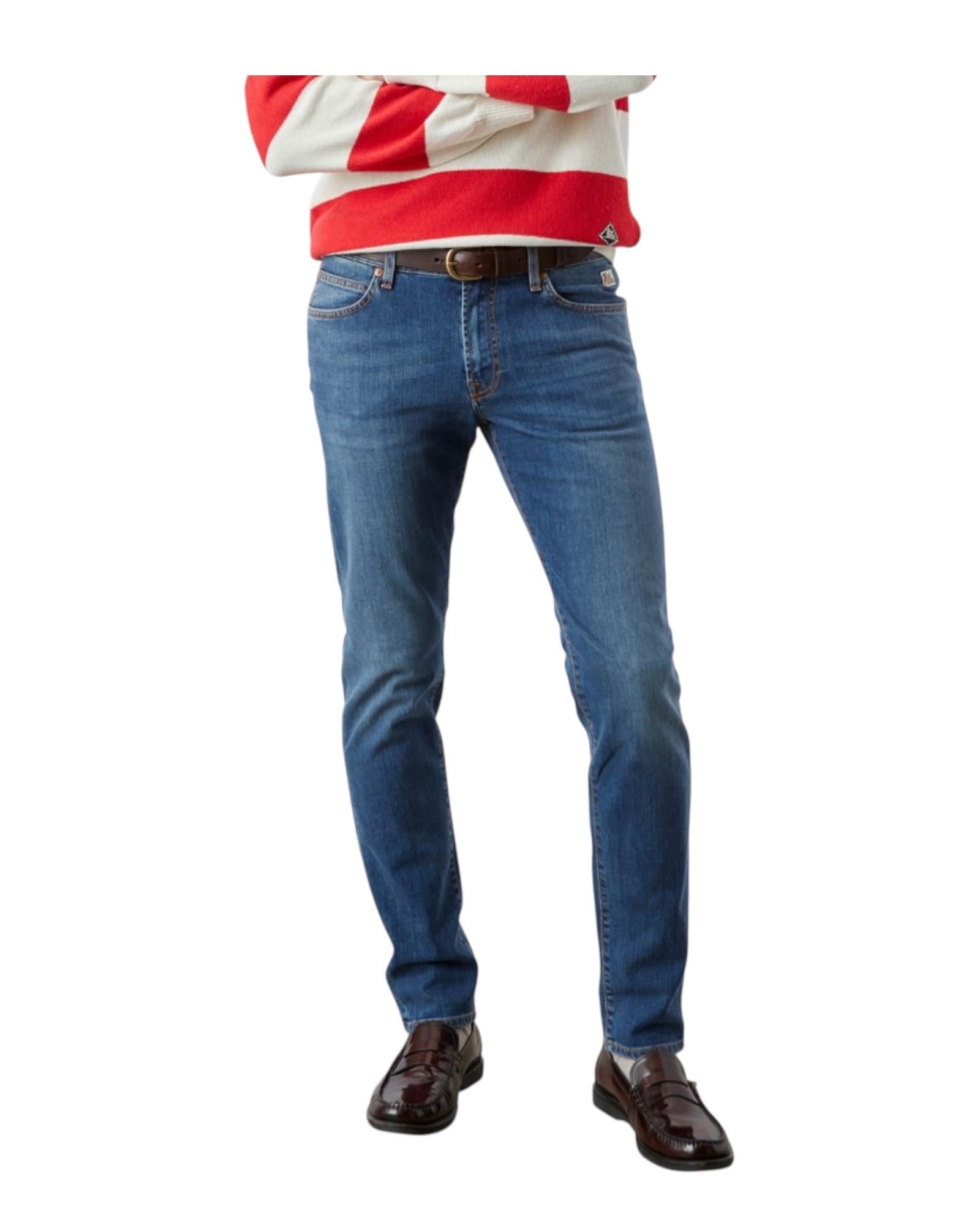 Jeans slim 517 Weared 10 RRU075D0210028 C0999 ROY ROGER'S 